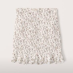 Abercrombie Smocked Mini Skirt
